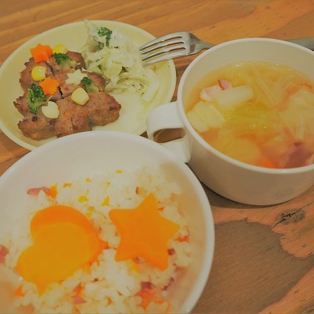 自園献立の給食